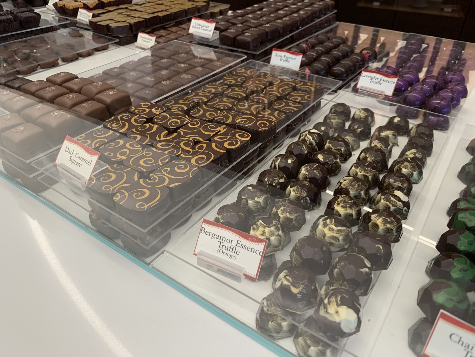 A selection of Valentine's Day sweets from Anette’s Chocolates.